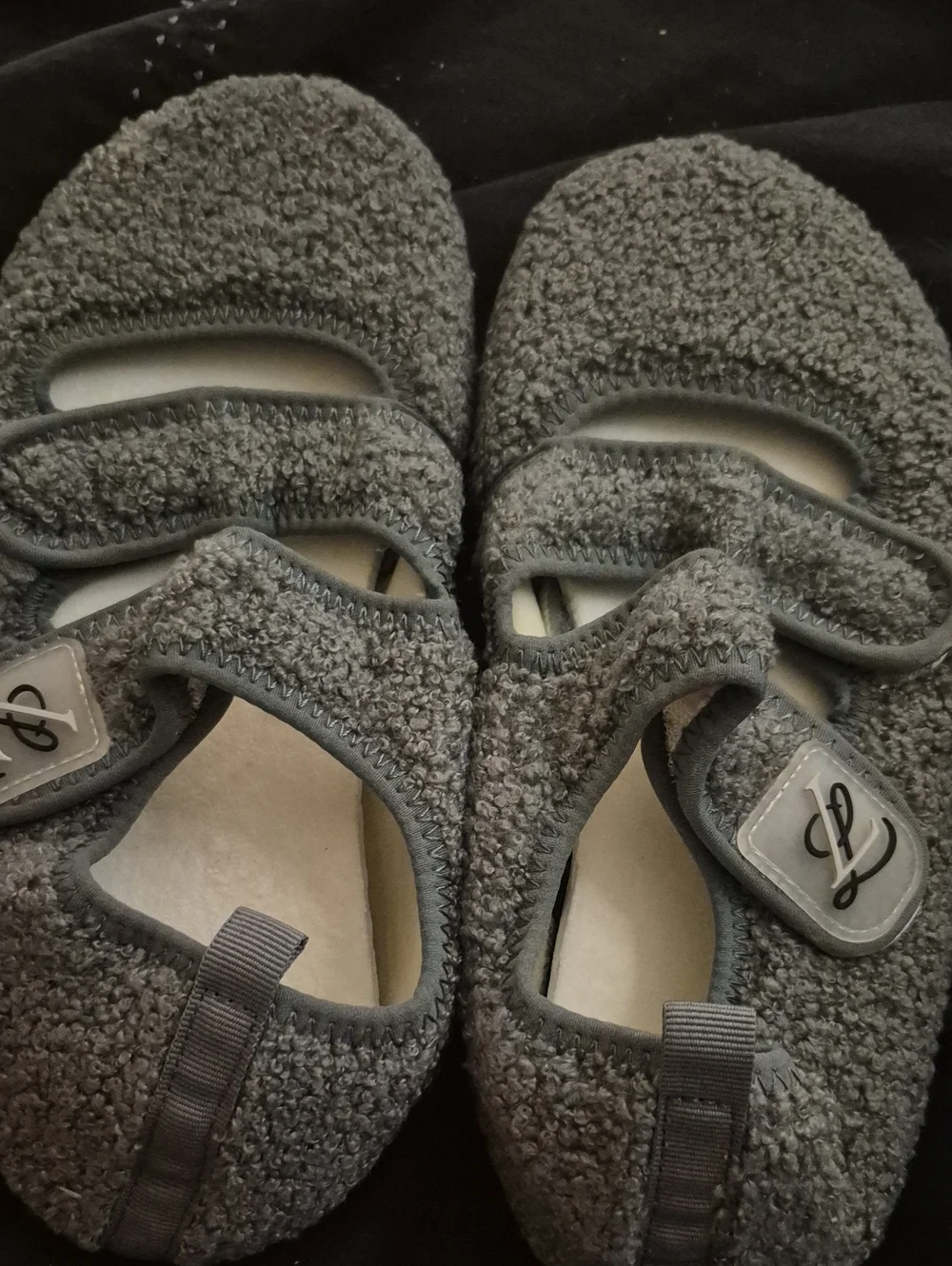 Women Men Slippers Adjustable Wide Walking Shoes Soft-Lightweight Cozy House